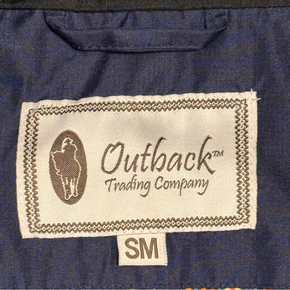 Outback Trading Company Rain Coat Natalia Jacket Womens S Navy Hooded Outdoor - Picture 13 of 16